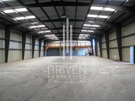 VACANT SPACIOUS WAREHOUSE IN JAFZA SOUTH