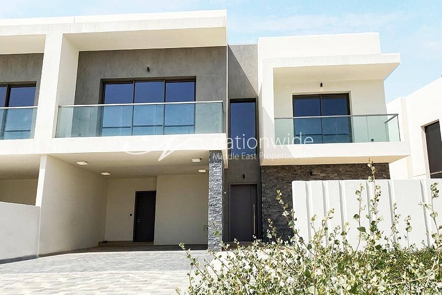 Unparalleled 4 BR Duplex Type X Villa In Yas Acres