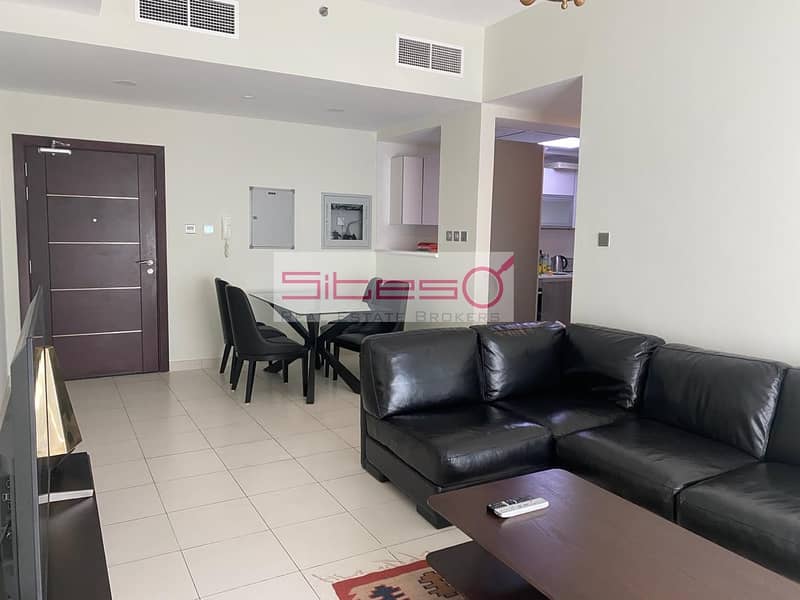 2 Furnished 2BH + maids / Courtyard view /4 cheques