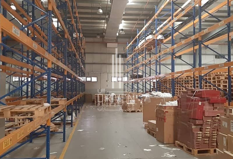 No 20% Tax Huge warehouse Al Qouz storage only