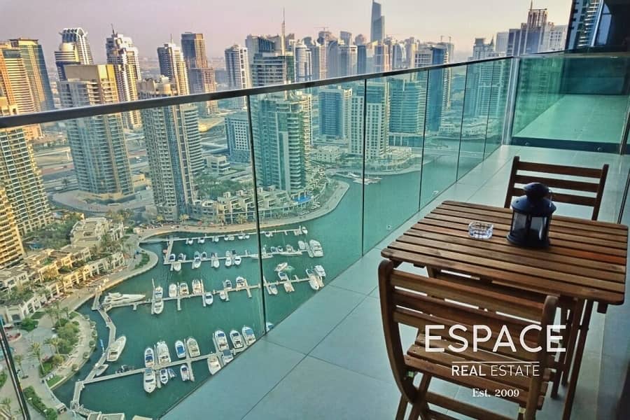 Part Marina View | Fully Furnished | 1 Bed