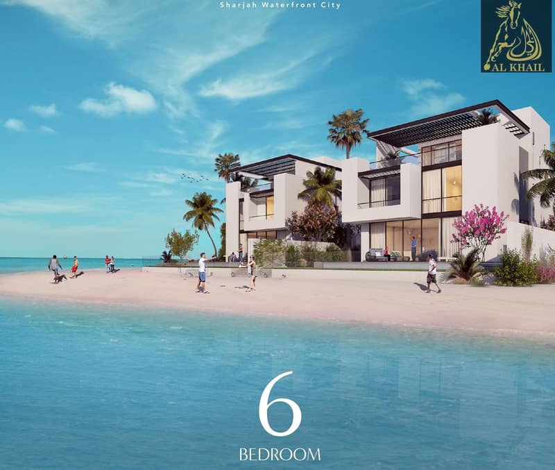 11 Invest Opulent 6BR Villa in Waterfront City Stunning Views