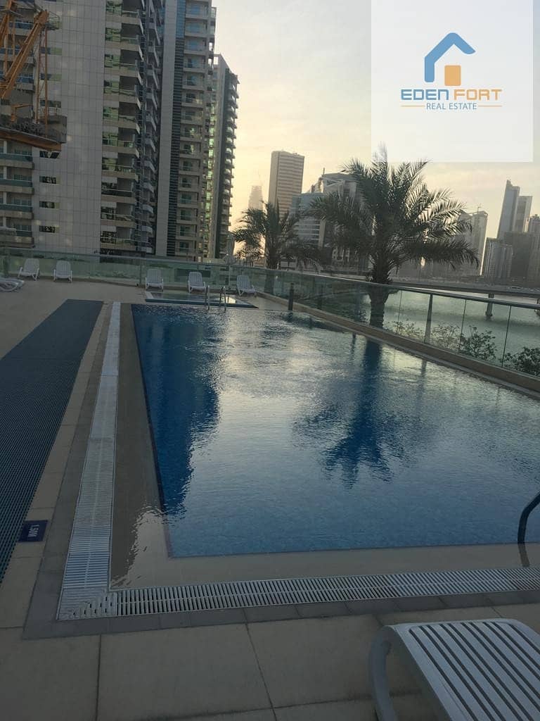 2 1 Bed| Fully Furnished Lake View Business BAY.....