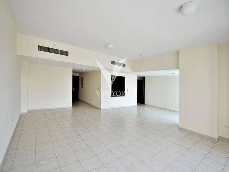 Vacant 3BR+Maids | Good Condition | High Floor