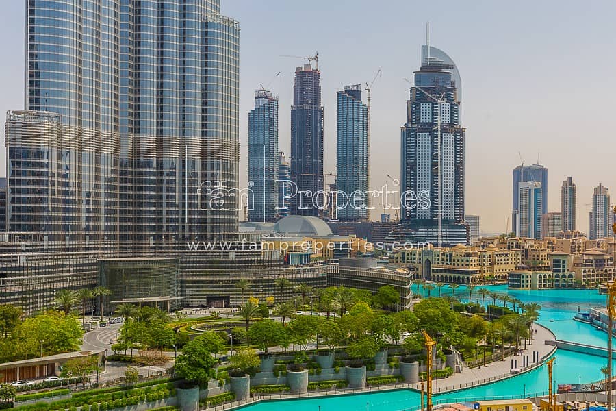 2 Bed with Burj Khalifa views For Rent