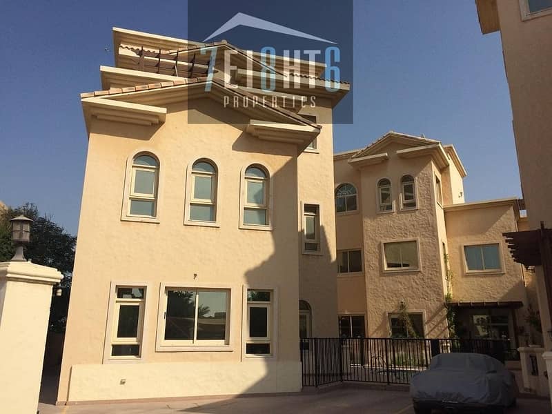 Outstanding quality: 5 b/r compound villa + maids room + sharing s/pool + large landscaped garden Outstanding quality: 5 b/r compound villa + maids room + sharing s/pool + large landscaped garden