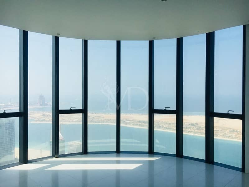 Take a look at this view from a high floor apartment