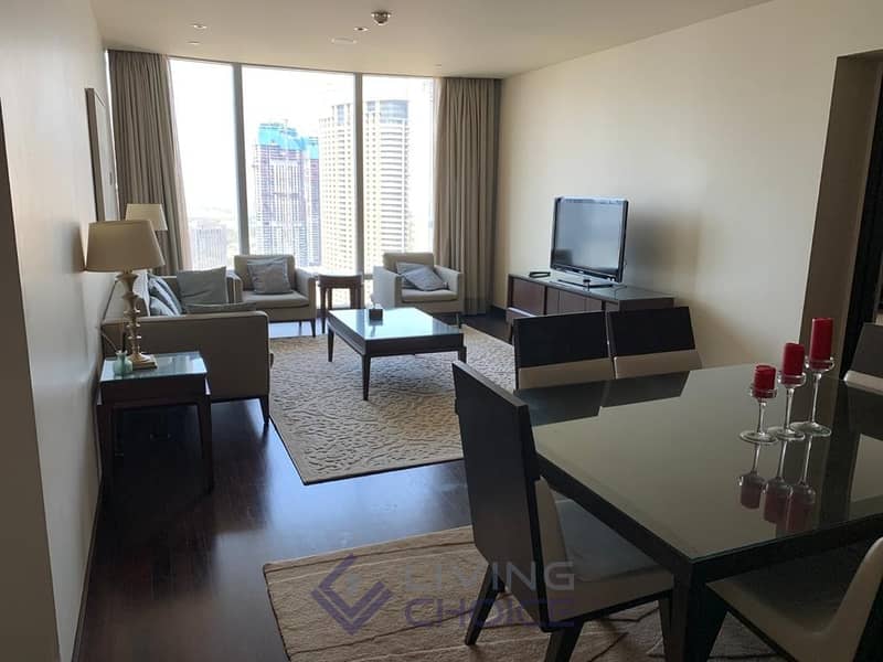 2 BHK + Study | DIFC & Sea View | Furnished