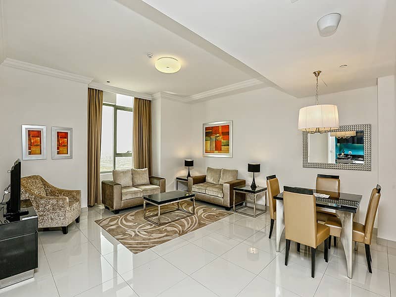 Fully Furnished  Spacious 1br in Capital Bay