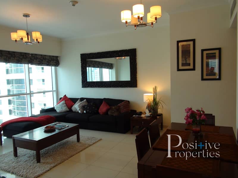Fully furnished 2 bedroom with panoramic views
