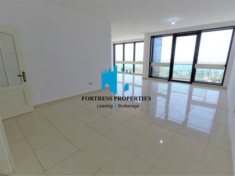 2 NO FEES!! FULL SEA VIEW!! WITH BALCONY!! 3 Master Bedrooms + Maids Room