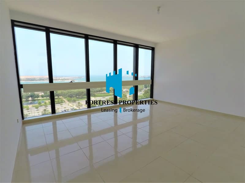 65 NO FEES!! FULL SEA VIEW!! WITH BALCONY!! 3 Master Bedrooms + Maids Room