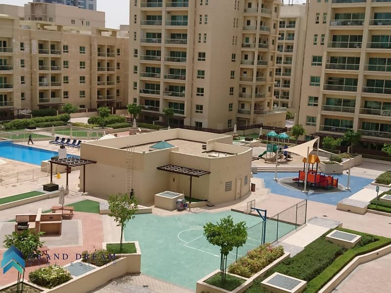 Fabulous | Well Maintained 2BHK+Study | Pool View