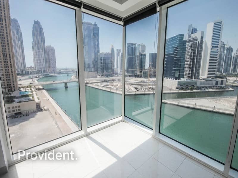 Stunning 3 Bedroom + Maid | Full Canal & Burj View