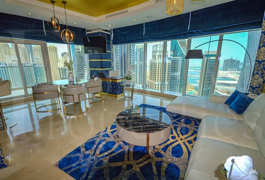 Stunning Marina View - Burj Al Arab Styled Upgrade