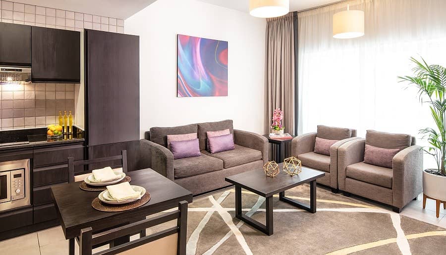 All Utilities Included| One Bedroom| Serviced Apartment Next to Metro