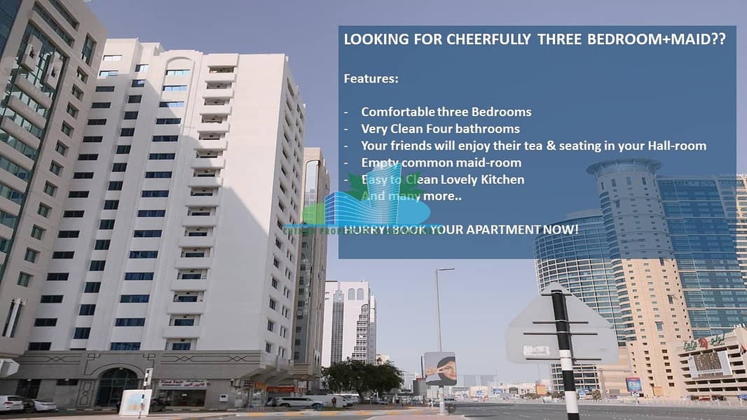 CHARMING THREE BEDROOMS APARTMENT | GREAT LOCATION