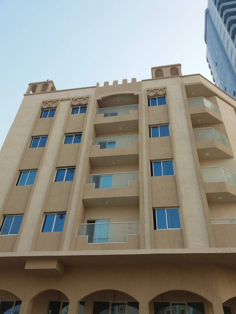 For sale in the emirate of Ajman New building with sea and Corniche view