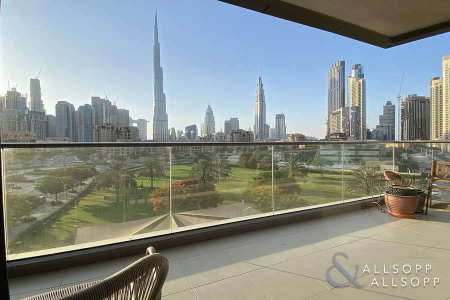 Burj Khalifa View | Unfurnished | 2 Beds<BR/><BR/>