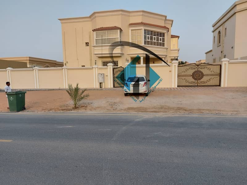 villa for sale with electricity and water & central A/C with big area excellent finishing and very good location.