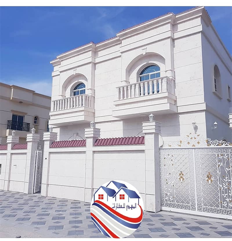 Modern European design villa in the finest areas of Ajman for freehold all nationalities with the provision of bank assistance