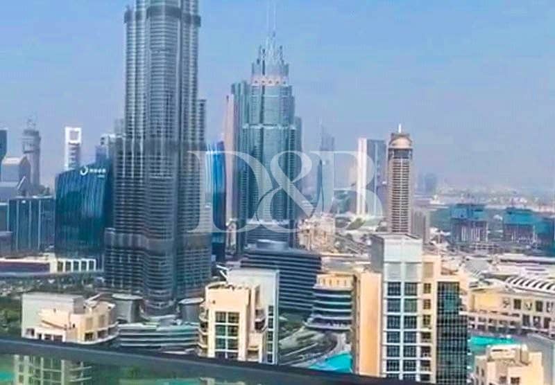 3 BR+Maid | Fully Furnished | Burj Khalifa View