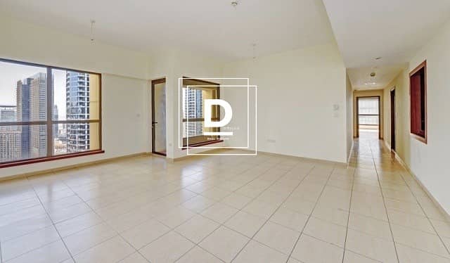 Spacious 3 BR + Maids | High Floor| Vacant