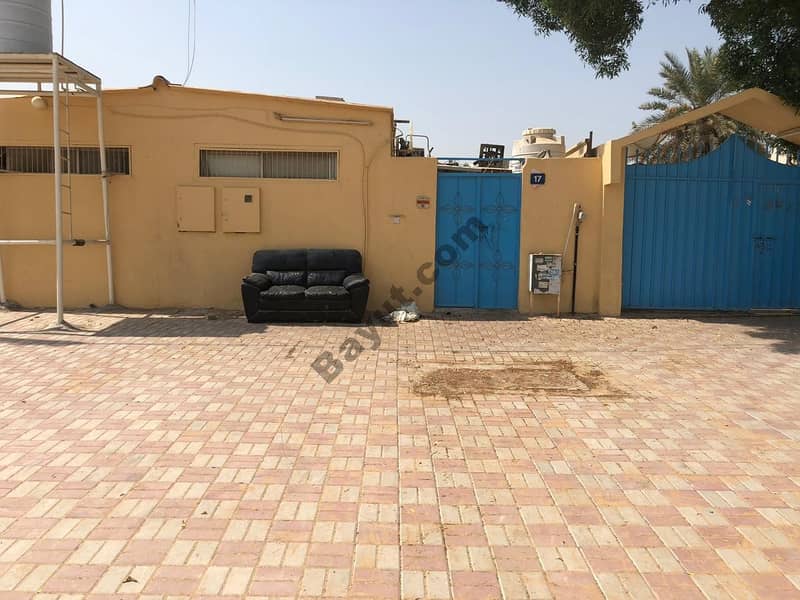For sale an Arab house in Al Muwaihat, an area of 6,400 feet from the owner, an excellent location, close to all services