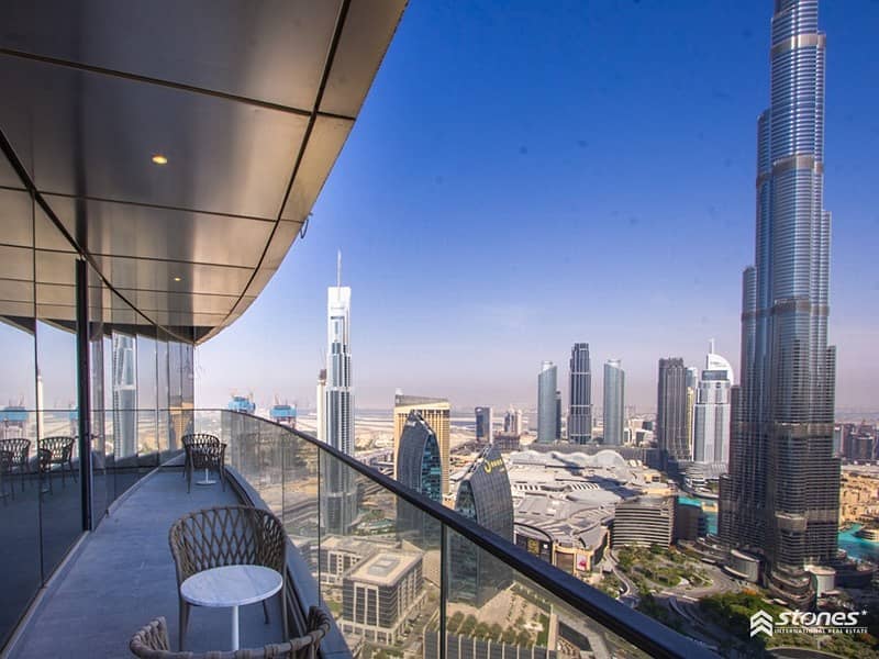 83 Brand New Premium Unit with Exceptional Burj View
