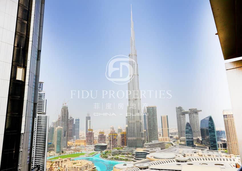 Panoramic Burj View I High Floor I  Bills Inclusive