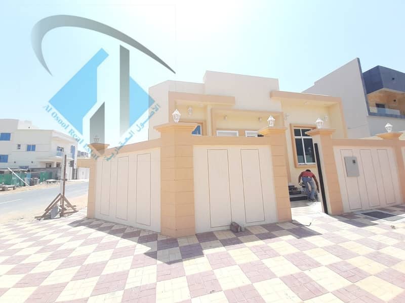 Wonderful and modern villa close to all services in the finest areas of Ajman for freehold for all nationalities