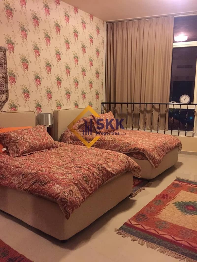 Fully Furnished 2BR plus Maid Apartment 100k Only