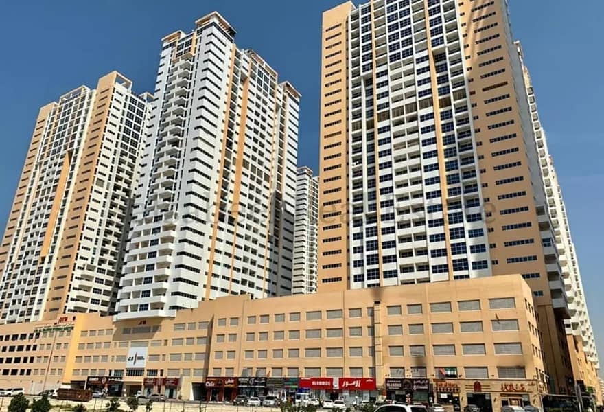 2 Bedroom Apartment For Sale in Ajman One Tower 5% Down Payment