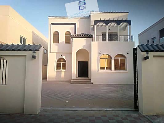 Villa for sale in Ajman, Al Mowaihat, different design, very excellent location with the possibility of bank financing