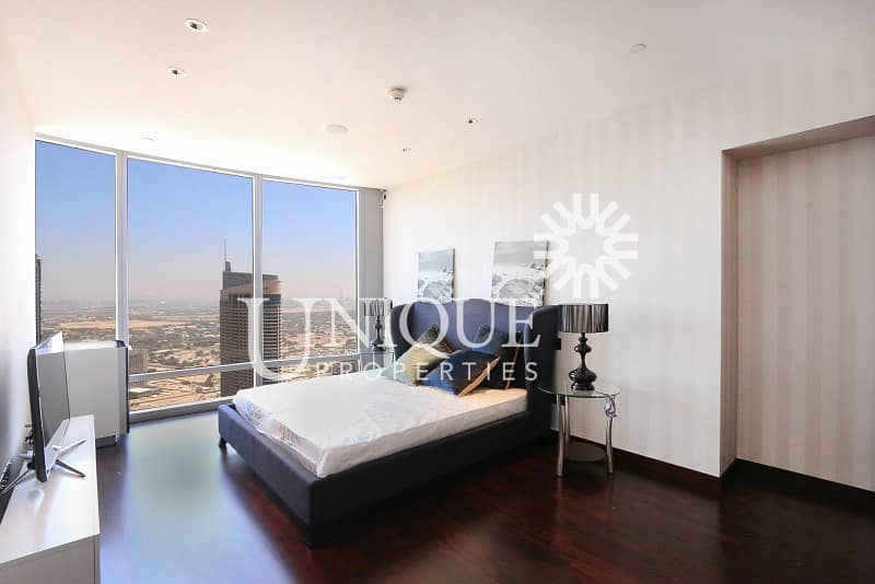 4 Furnished | Partial Sea View | High Floor