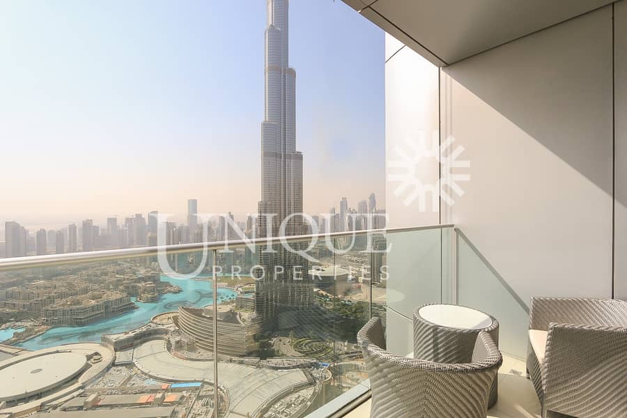 High Floor 2BR w/ Burj Khalifa view in Downtown