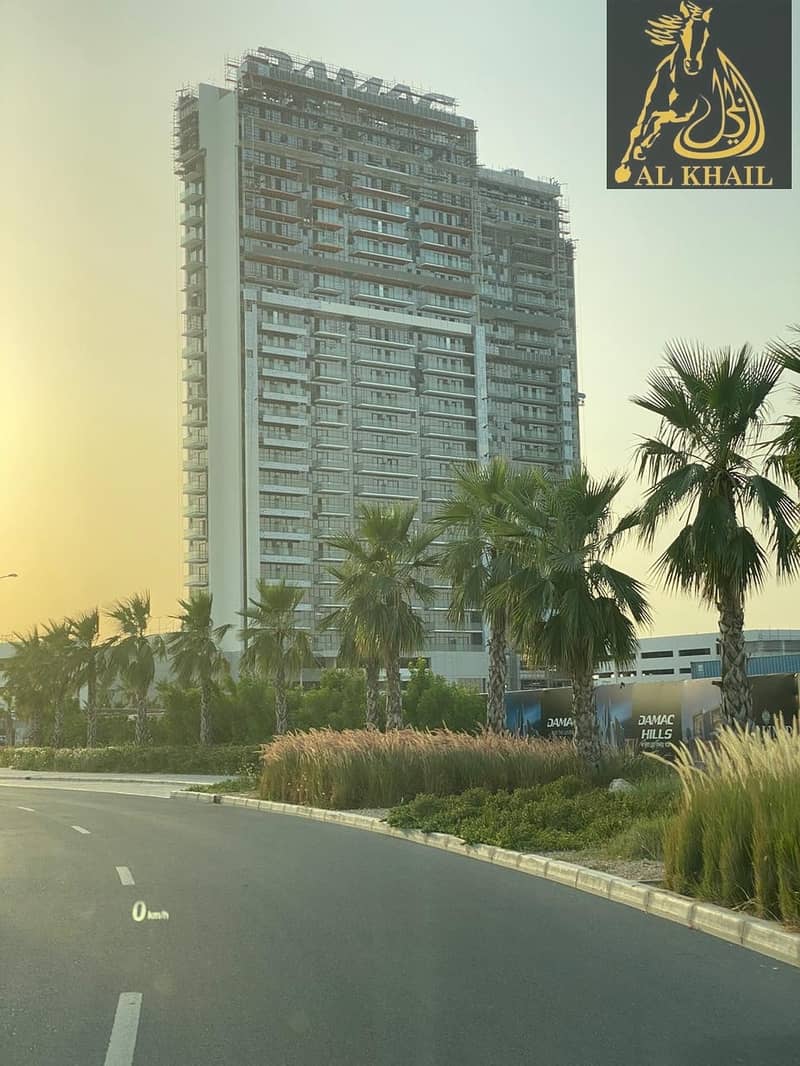 Glamorous 2BR Apartment in Damac Hills Golf Course View