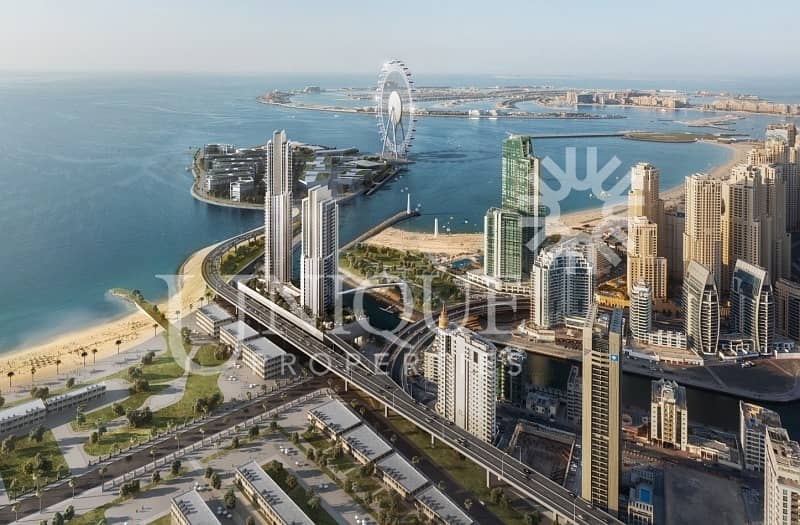 7 Full Sea and Dubai Eye View 2 Bedroom | 52-42