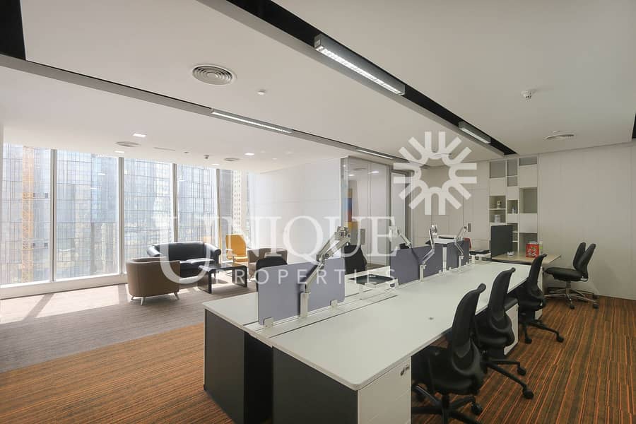 6 Luxury Fitted/Furnished New Office in Vision Tower