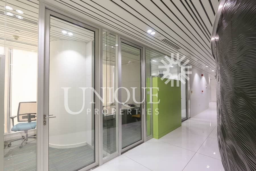 9 Luxury Fitted/Furnished New Office in Vision Tower