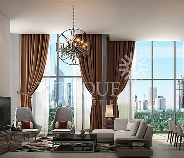 3BR Park Gate Residences with Zabeel Park view