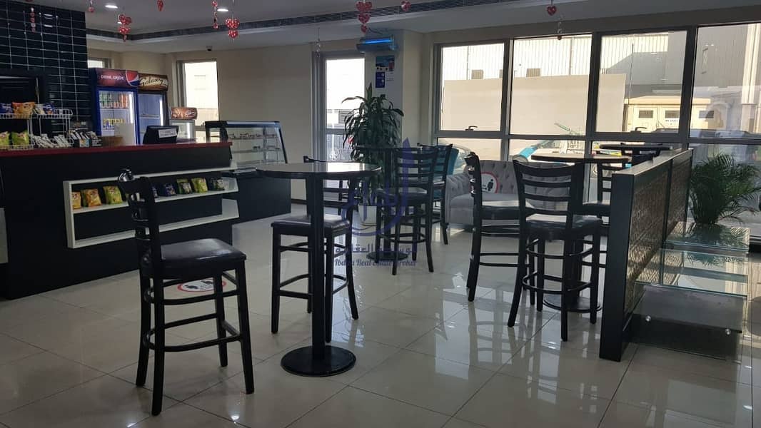 3 excellent  opportunity fully equipped  cafeteria  for lease