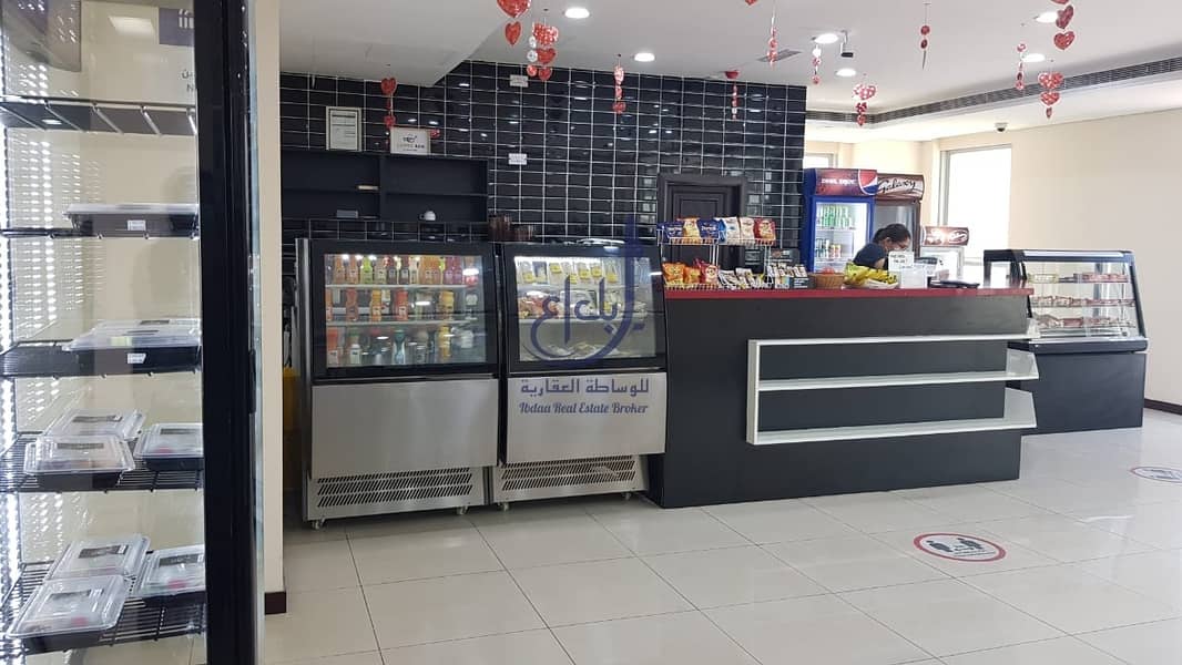 2 excellent  opportunity fully equipped  cafeteria  for lease