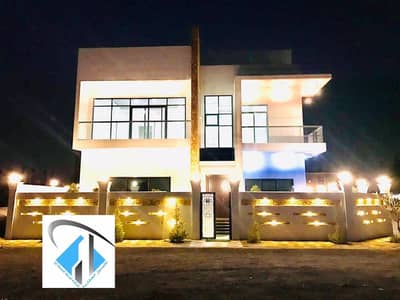 5 Bedroom Villa for Sale in Al Helio, Ajman - For sale villa corner central adaptation very excellent finishing without down payment and monthly installments for 25 years with a large banking leniency 5 Bedroom Villa for Sale in Al Helio, Ajman - For sale villa corner central adaptation very excellent finishing without down payment and monthly installments for 25 years with a large banking leniency