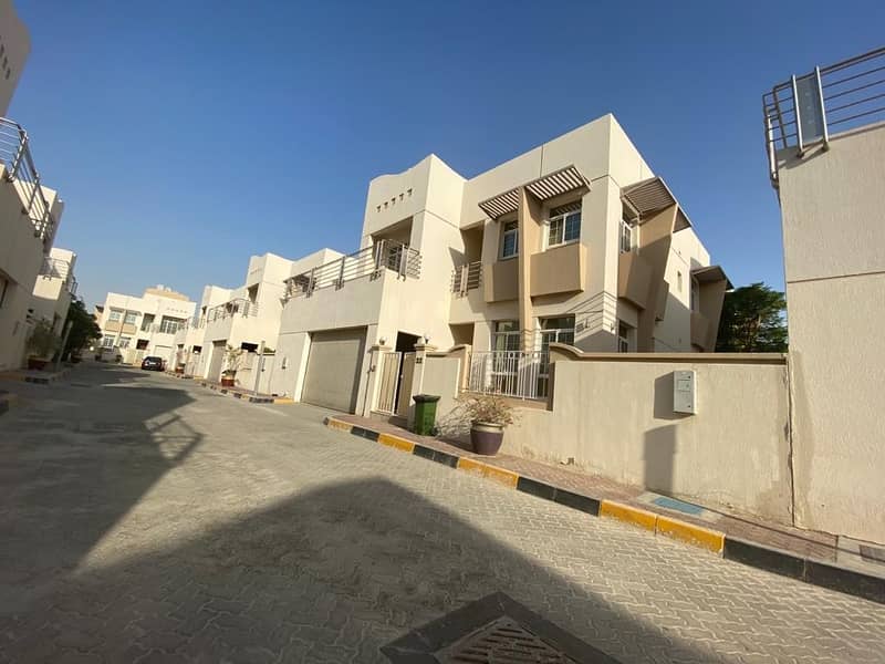 Separate Villa in Community Compound 4-br Maid and Driver Room AED 125k