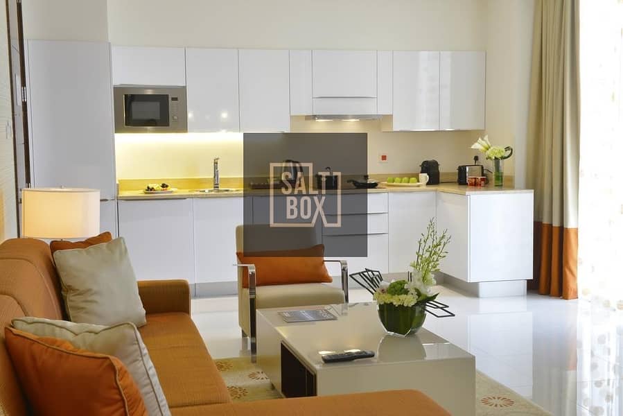 Furnished 1 BR | 12 Cheques | Near DCC