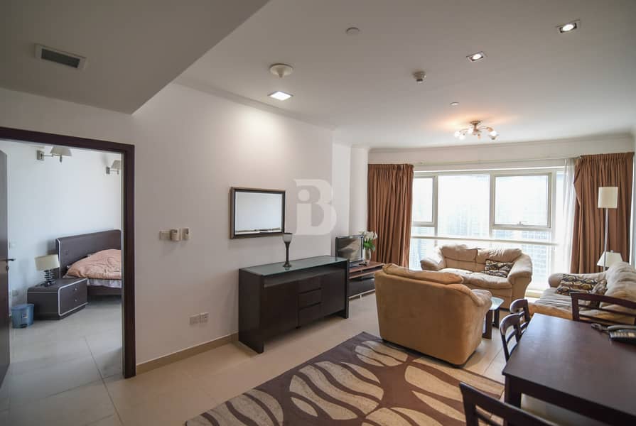 Fully Furnished 1BHK in Gold crest executive JLT