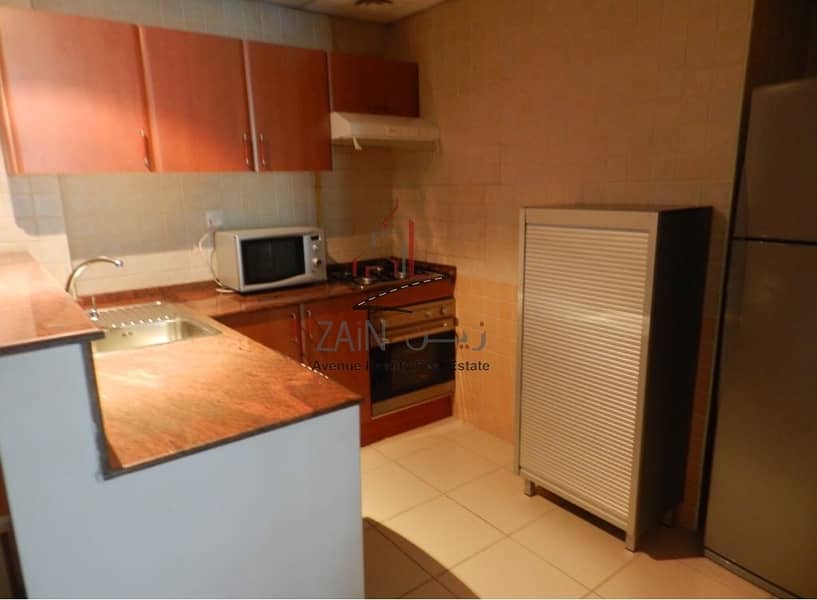 4 Bright Furnished 1BR Apt | Balcony | Chiller /Gas Free | MD2
