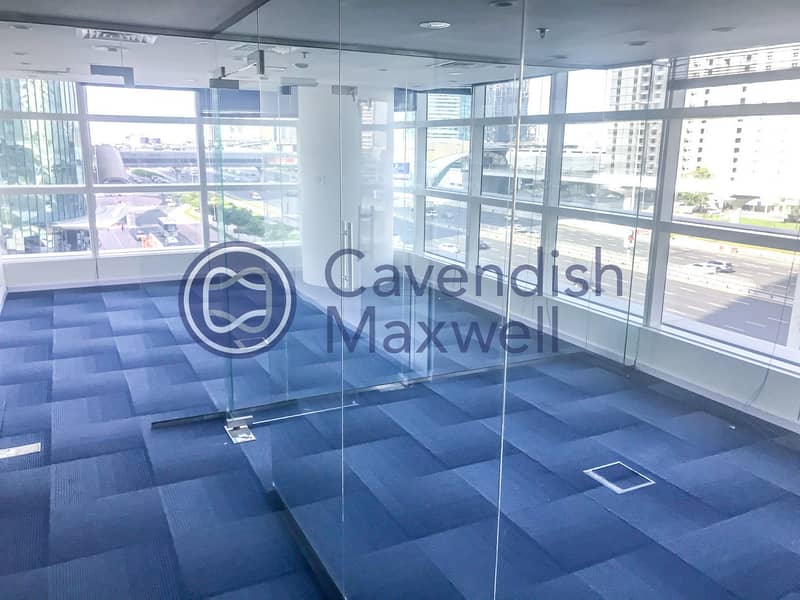 Fitted Office | Glass Partitioned | Vacant