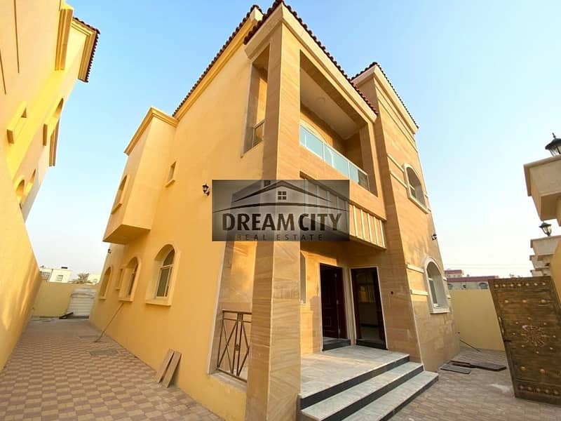 & Enjoy the finishing finishes and owns a stone face villa in Ajman Al Mowaihat at an unparalleled price &